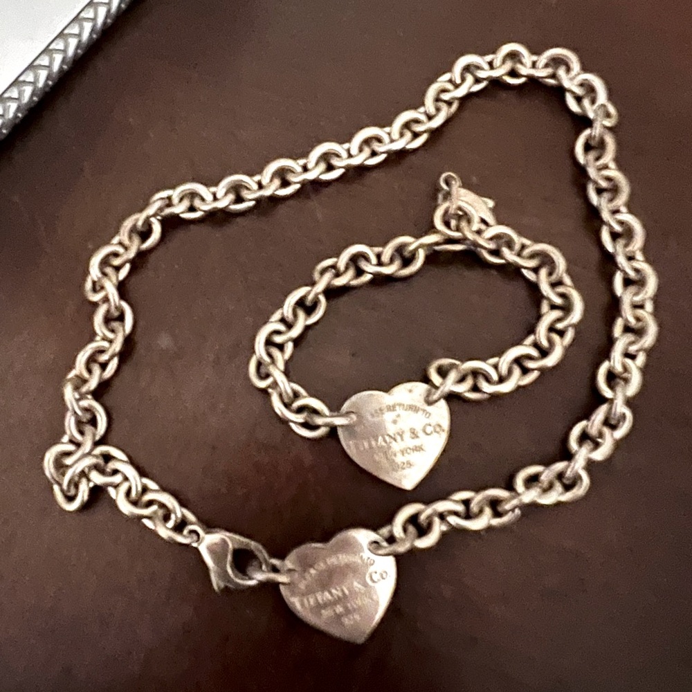 Tiffany&Co Classic Bracelet and Necklace